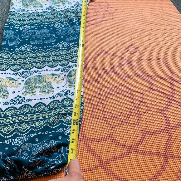 🐘 SALE ⭕️ pants soft flowy elephant green - Picture 5 of 5